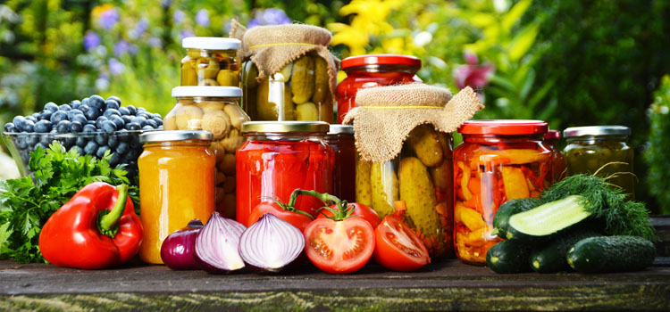 Canned vegetables